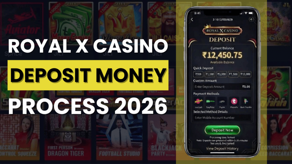 Royal X Casino deposit