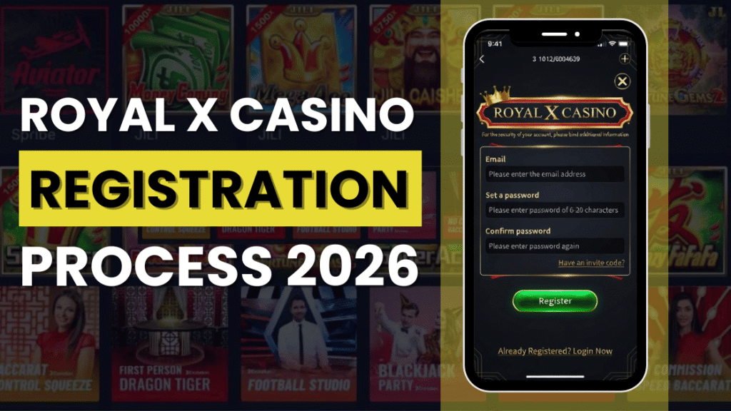 Royal X Casino registration
