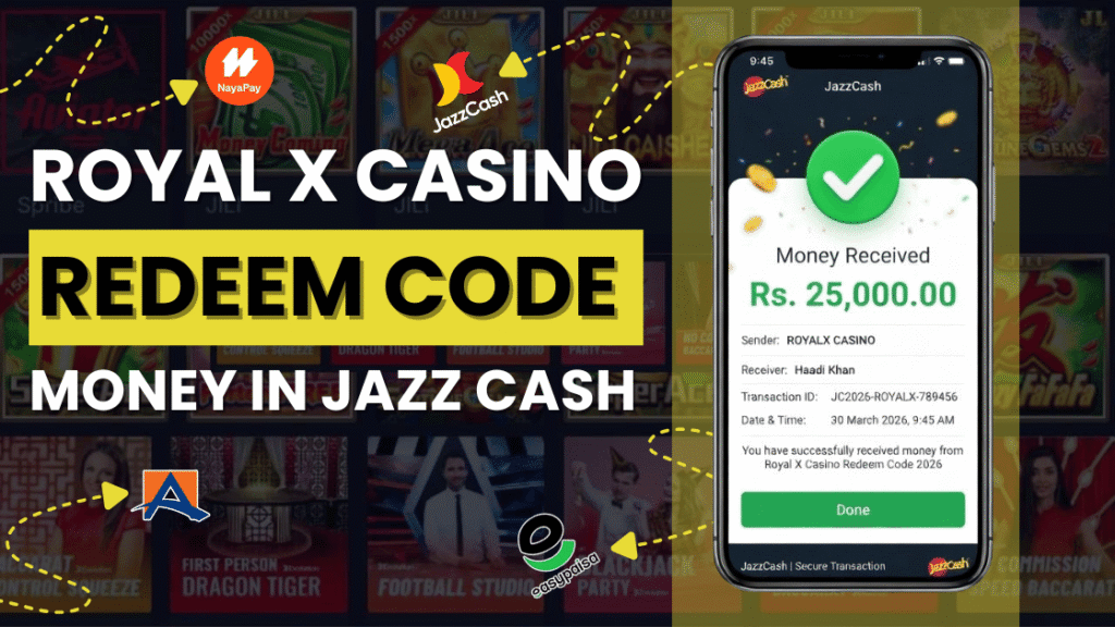  Royal X Casino bonus code
